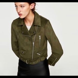 Zara Motorcycle style jacket